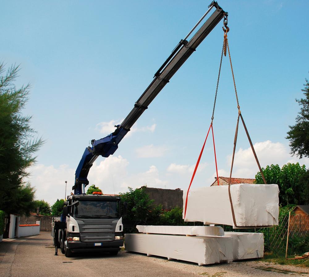 transport de matériel à Faremoutiers